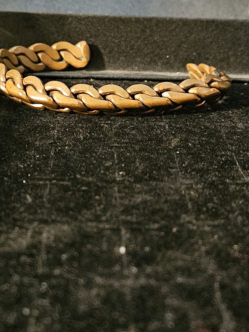 Copper Chain Link Bracelet - Classic Cuban Link Style